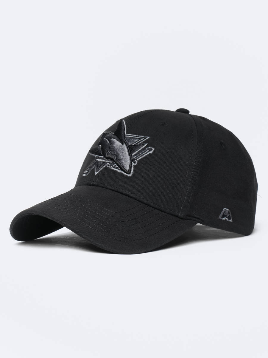 Бейсболка NHL San Jose Sharks хлопковая