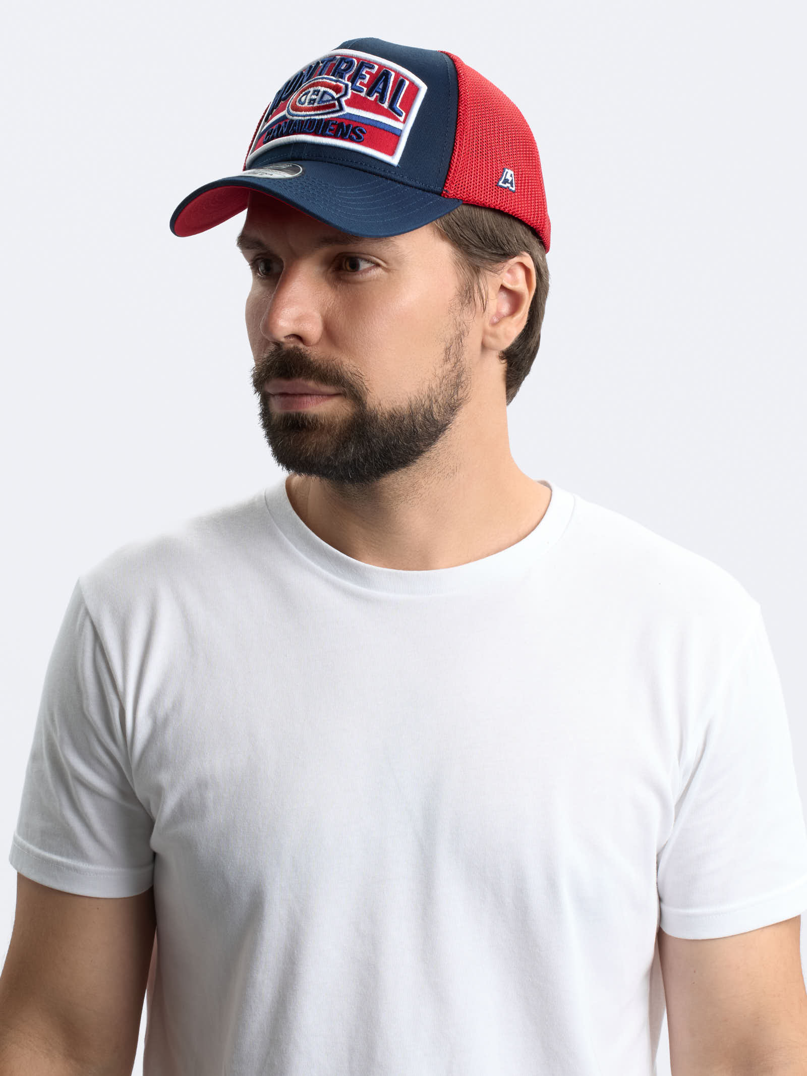 Бейсболка NHL Montreal Canadiens с сеткой