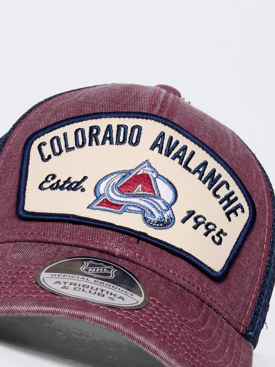 Бейсболка NHL Colorado Avalanche с сеткой (подростковая)