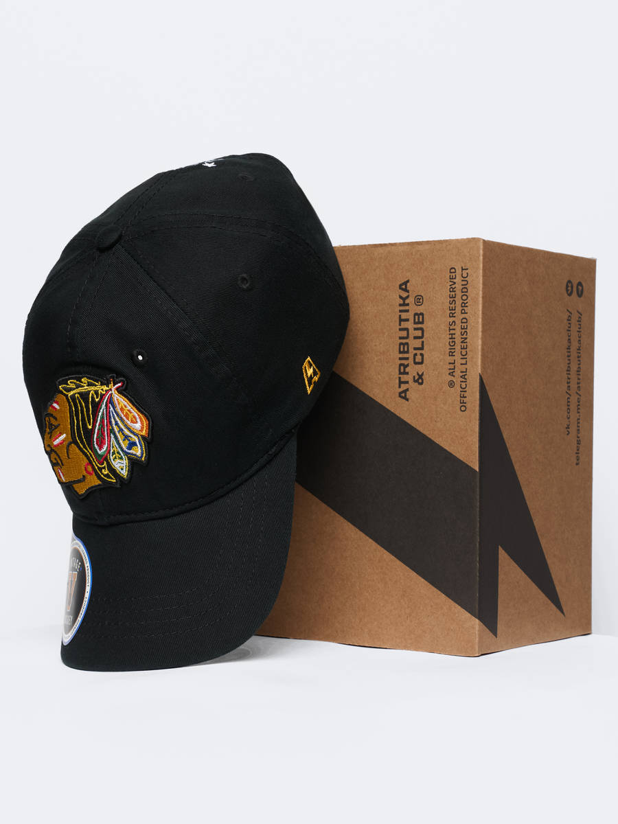 Бейсболка NHL Chicago Blackhawks мягкая