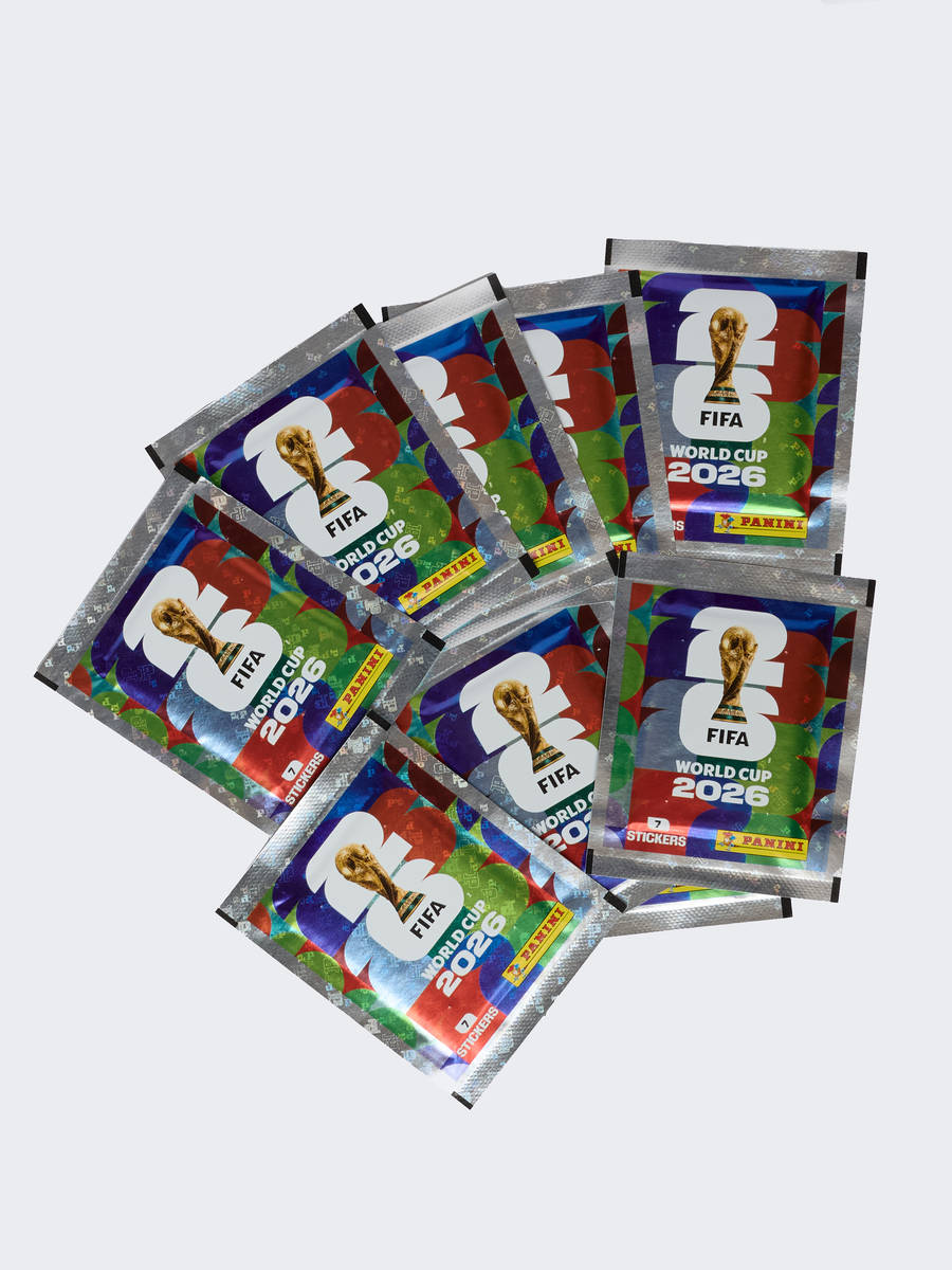 Набор из 10шт с наклейками FIFA World Cup Panini 2026