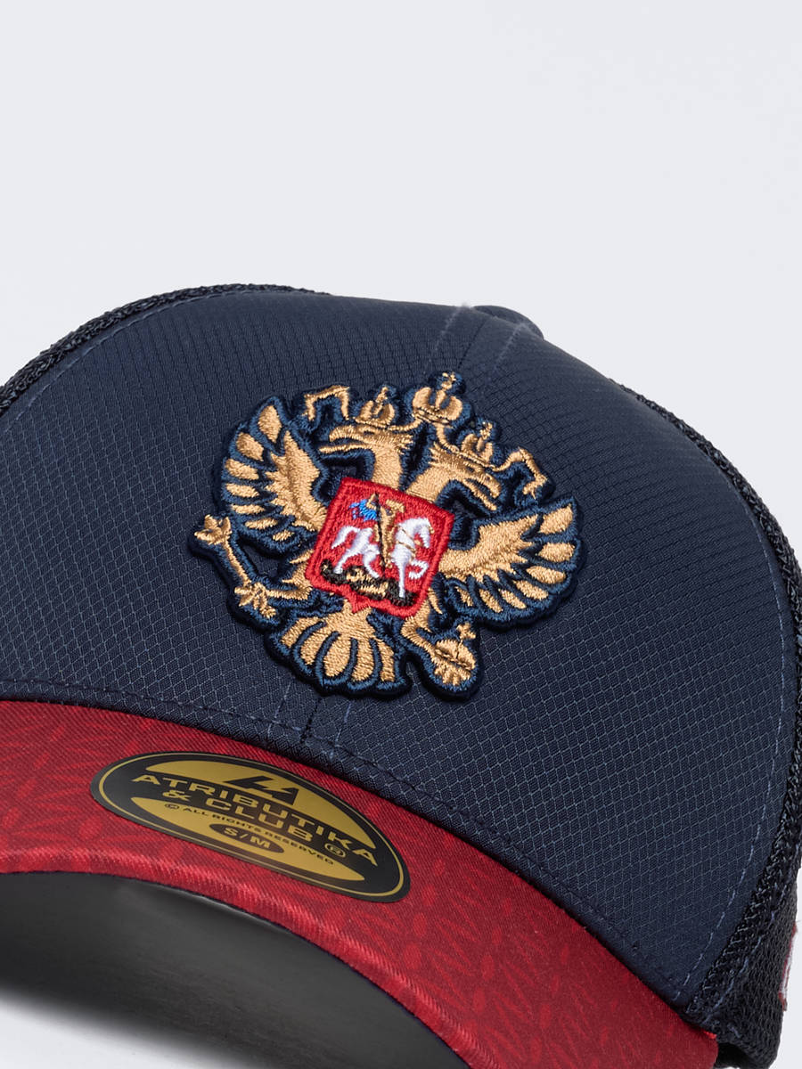 Бейсболка «Сборная России» с сеткой (подростковая)