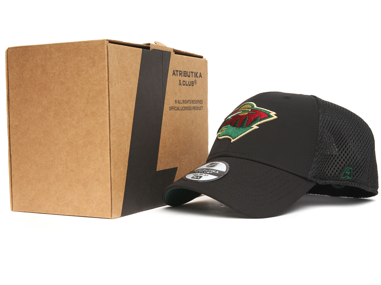 Бейсболка NHL Minnesota Wild (размер M/L)