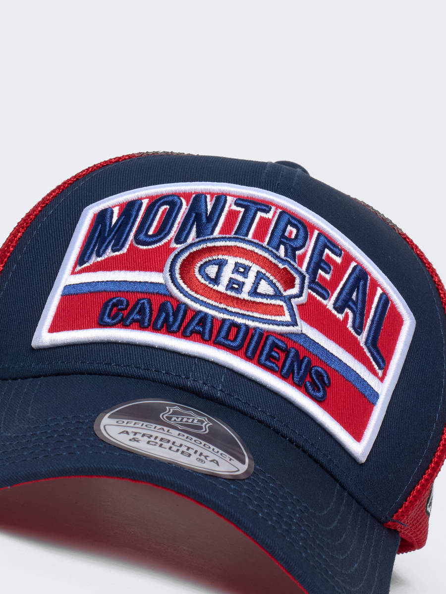 Бейсболка NHL Montreal Canadiens с сеткой