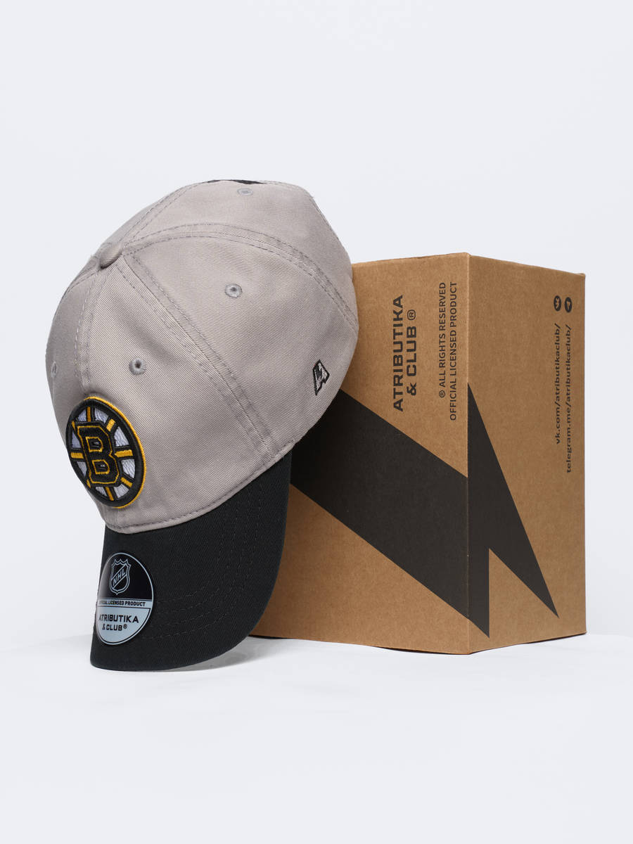 Бейсболка NHL Boston Bruins мягкая (подростковая)