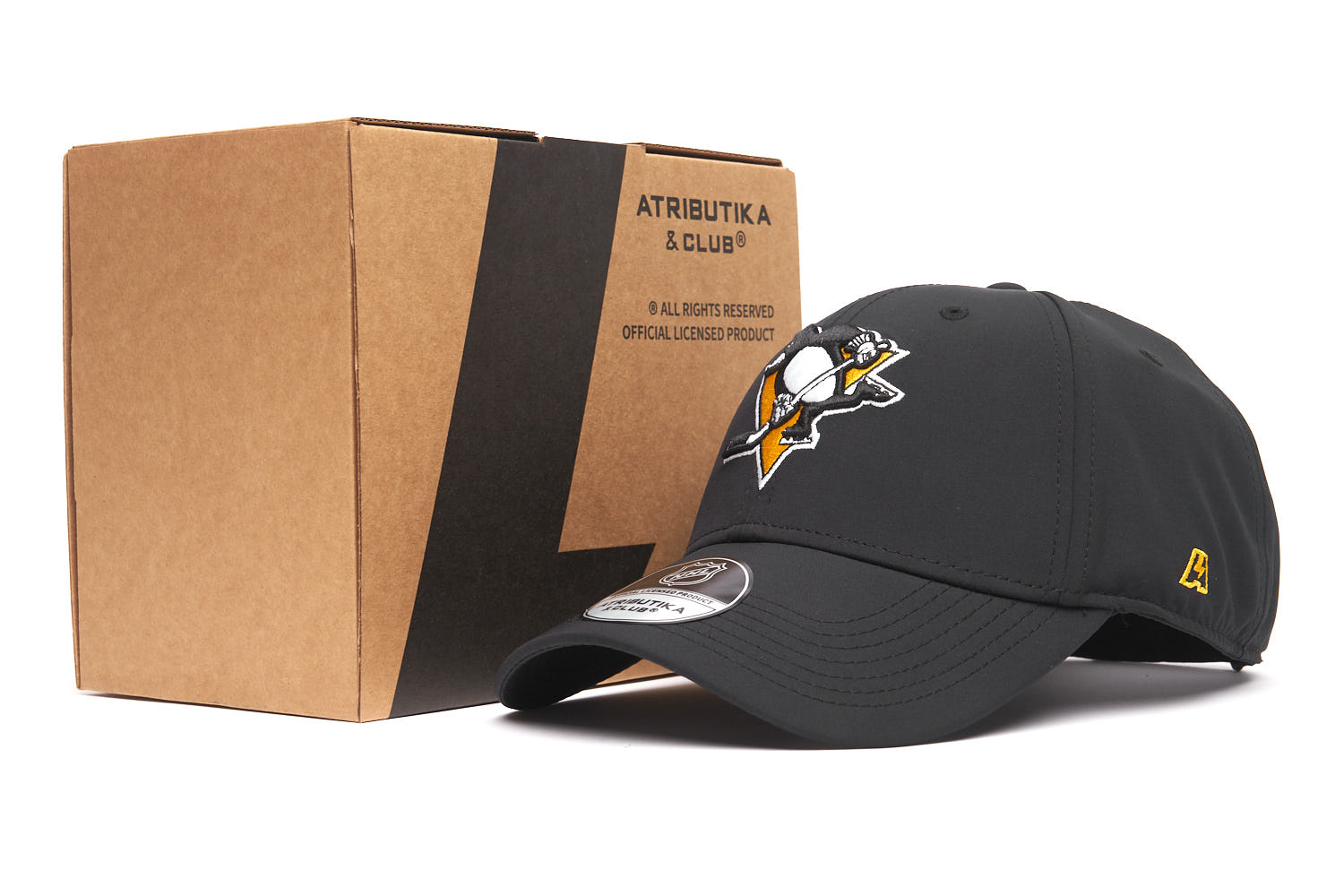 Бейсболка NHL Pittsburgh Penguins