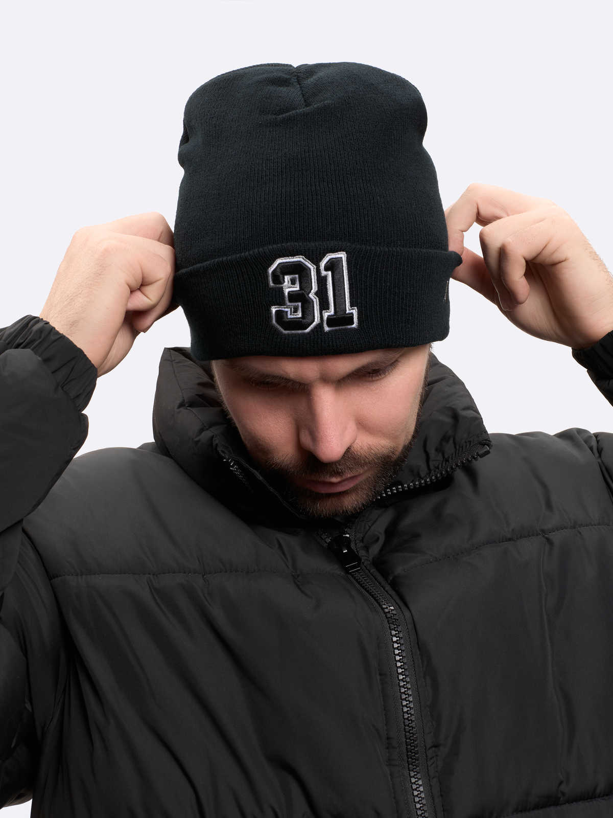 Шапка № 31 черная