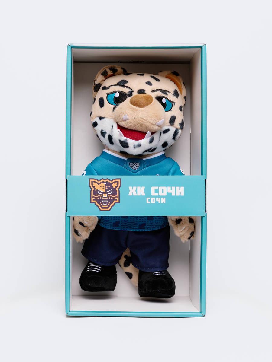 Игрушка леопард ХК Сочи