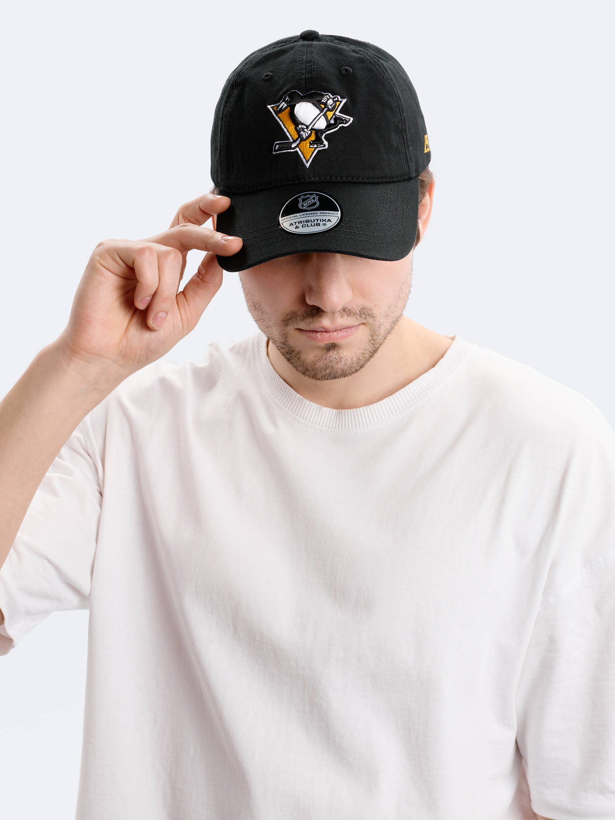 Бейсболка NHL Pittsburgh Penguins мягкая