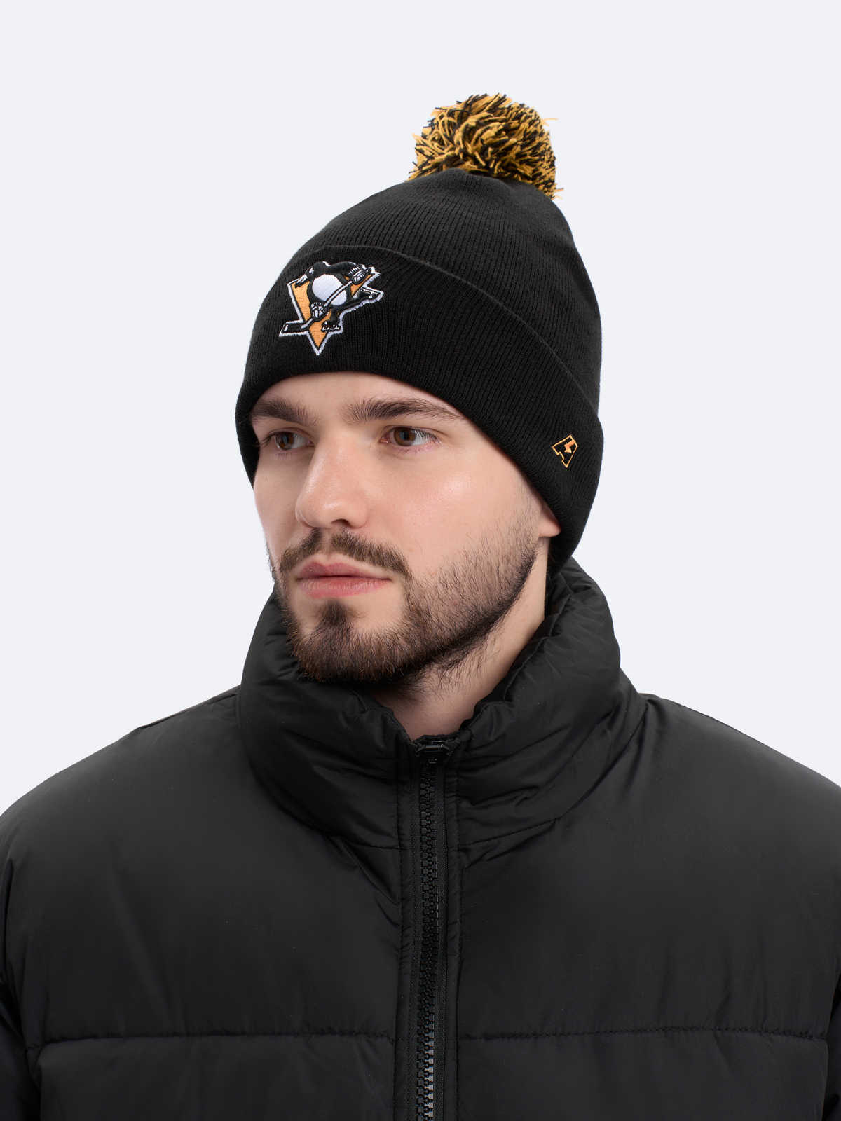 Шапка NHL Pittsburgh Penguins с помпоном