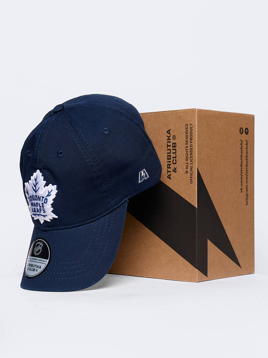 Бейсболка NHL Toronto Maple Leafs мягкая