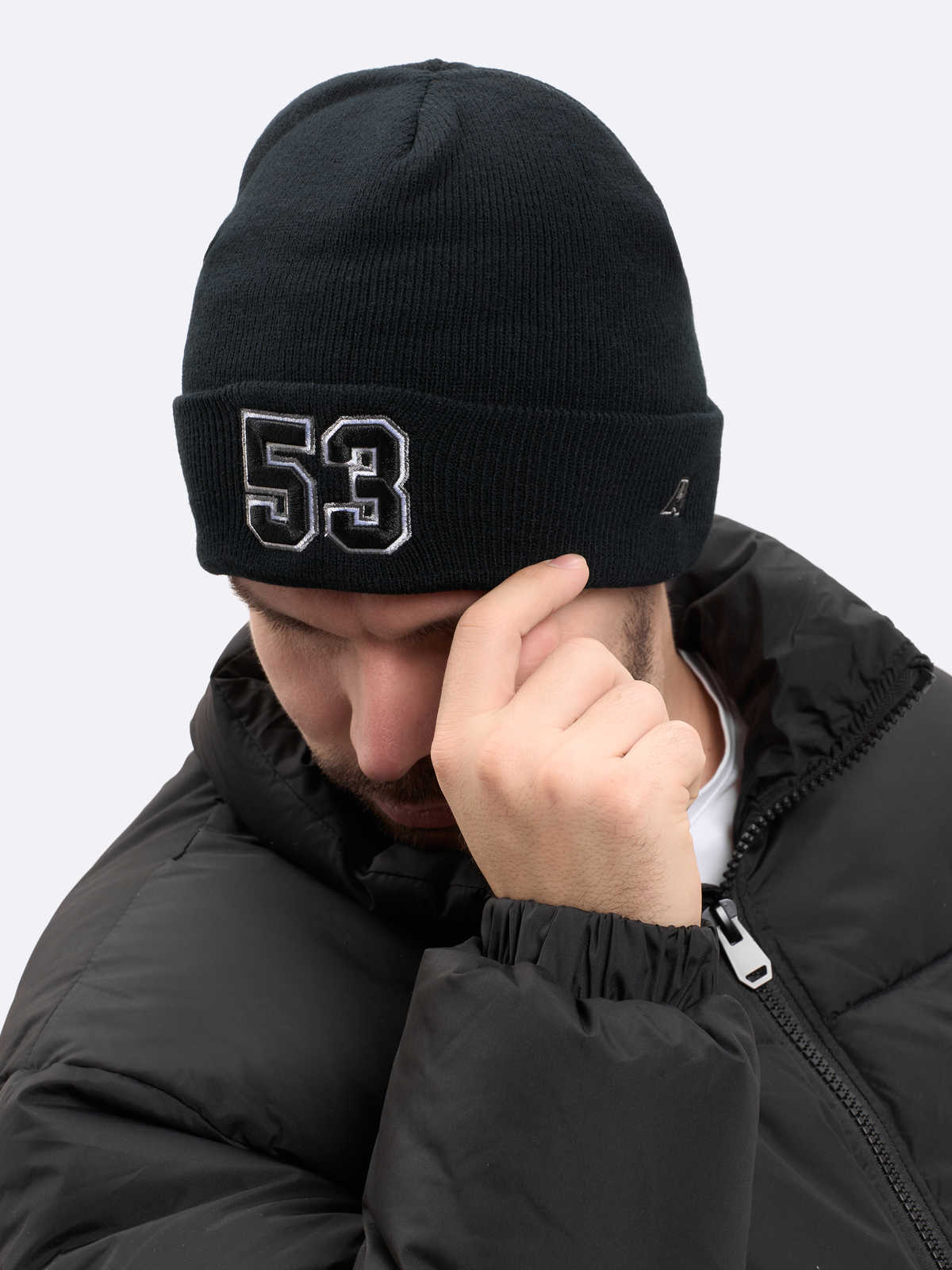 Шапка № 53 черная