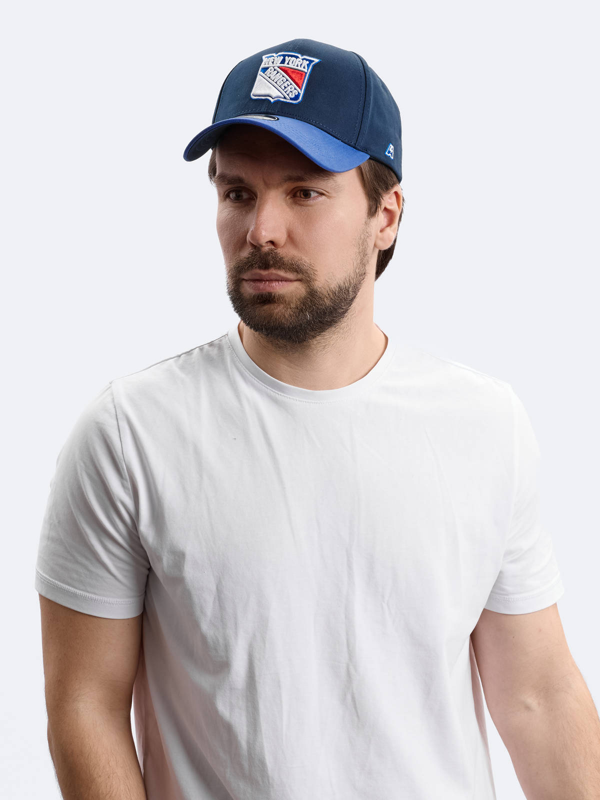 Бейсболка NHL New York Rangers хлопковая